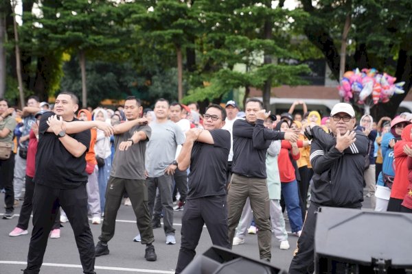 Pemkot Makassar Gelar CFD di Jalan Jendral Sudirman, Munafri : Ajang Memperkuat Kebersamaan
