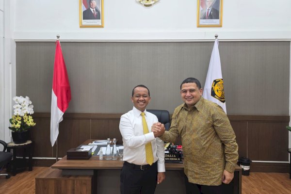 Temui Menteri ESDM, Wali Kota Munafri Atasi Kelangkaan Gas Elpiji 3 Kilogram di Makassar