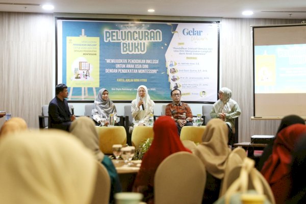 Bunda PAUD Melinda Aksa Apresiasi Peluncuran Buku Karya Adilah Wina Fitria
