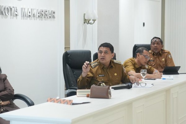 Rapat Koordinasi, Wali Kota Munafri Tekankan Efisiensi dan Fokus Program Prioritas