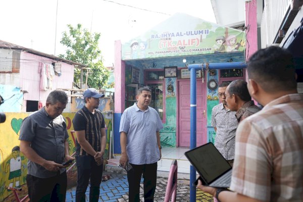Pastikan Aset Pemkot Terjaga, Munafri Tinjau Lokasi Bangunan di Tallo