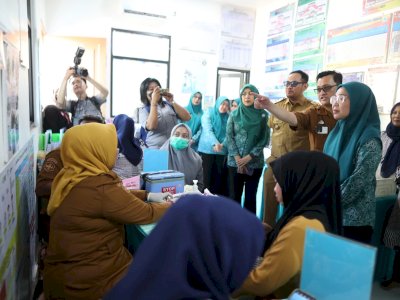 Tinjau Posyandu Era Baru Nusa Indah II, Melinda Aksa Dorong Perluasan Fasilitas untuk Tingkatkan Pelayanan Warga Tallo