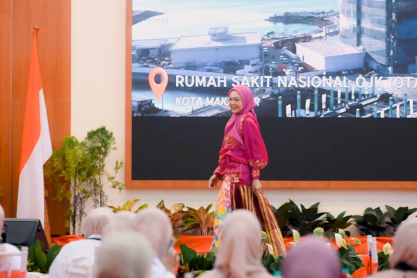 Dihadapan Istri Wakil Presiden RI, Ketua Dekranasda Makassar Perkenalkan Baju Bodo, Ajang Promosi Warisan Budaya