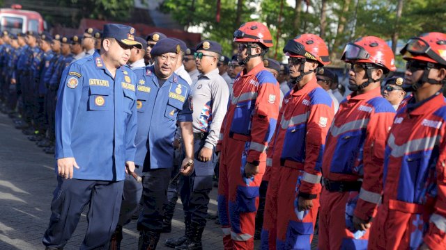 Pimpin Apel Pemadam Kebakaran, Munafri Sebut Damkarmat Punya Tugas Berat dan Mulia