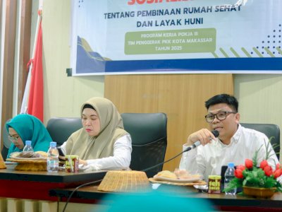 Pokja III TP PKK Kota Makassar Bina Kader Jadi Pembina Rumah Sehat dan Layak Huni
